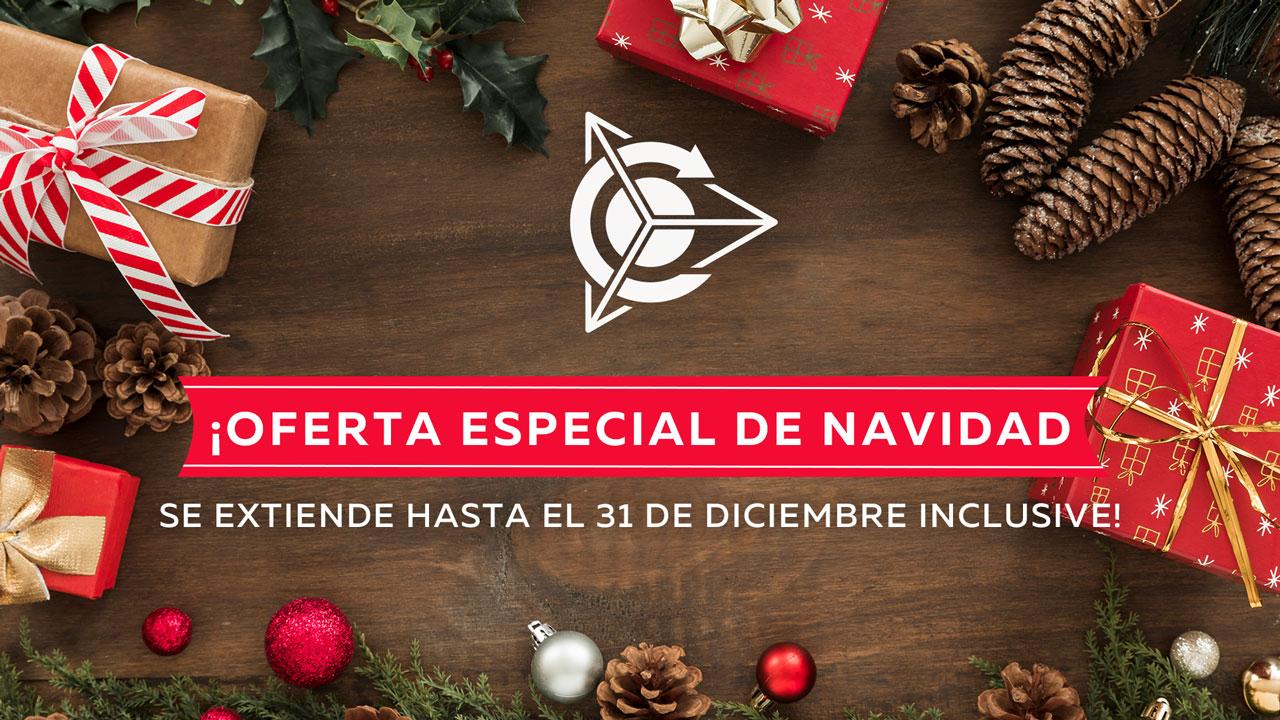 ¡OFERTA ESPECIAL DE NAVIDAD se extiende hasta el 31 de diciembre inclusive!