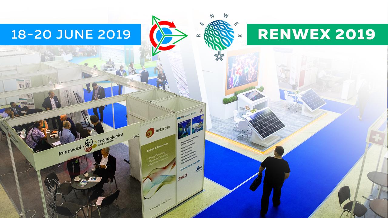 The project "Duyunov's motors" takes part in Renwex 2019 exhibition