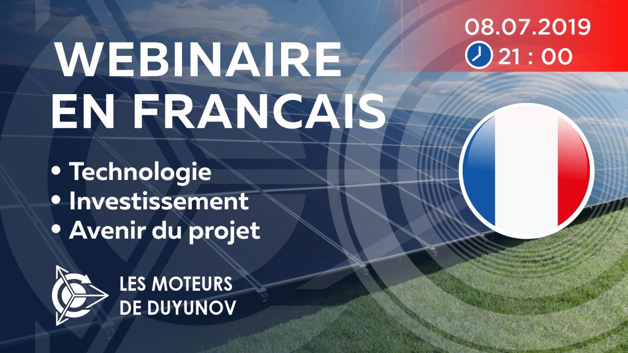 France. La présentation du projet de Duyunov