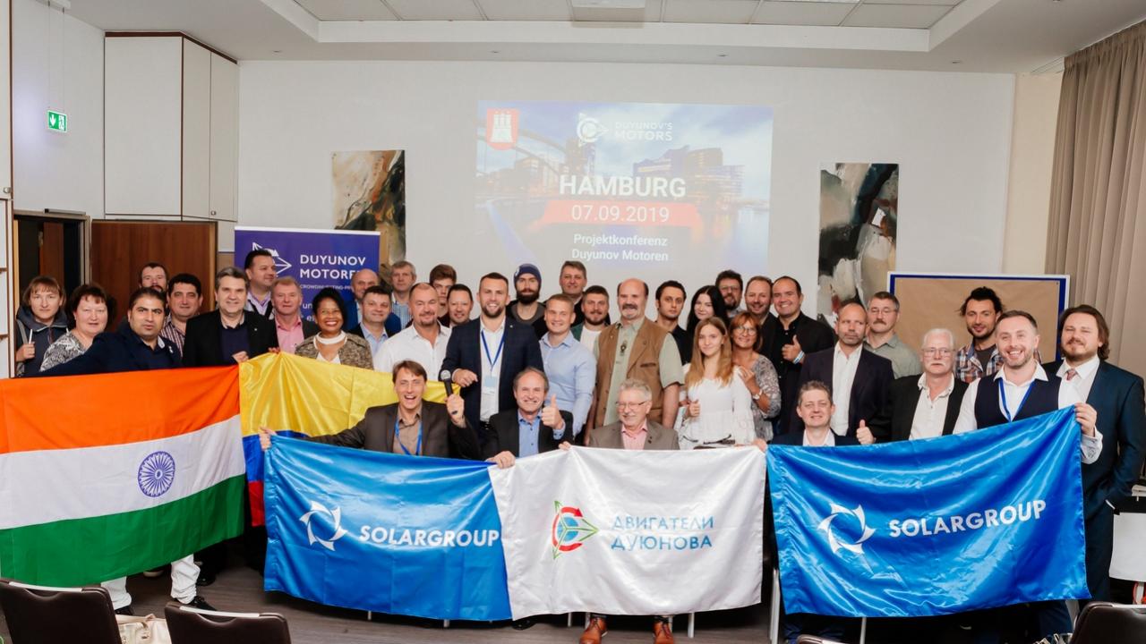 The third national representative office of the project "Duyunov's motors" opened in Hamburg on September 07