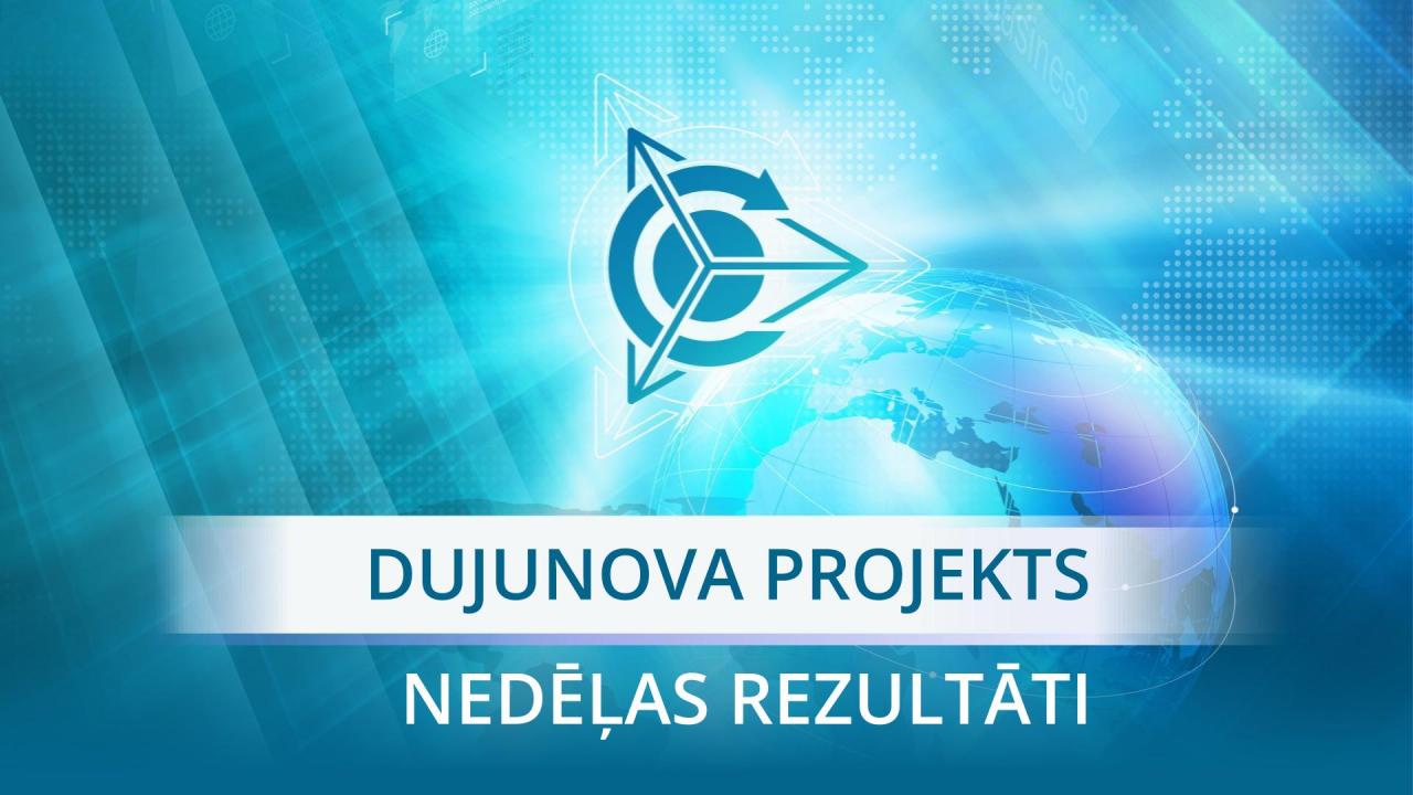 Nedēļas rezultāti projektā "Dujunova dzinēji"