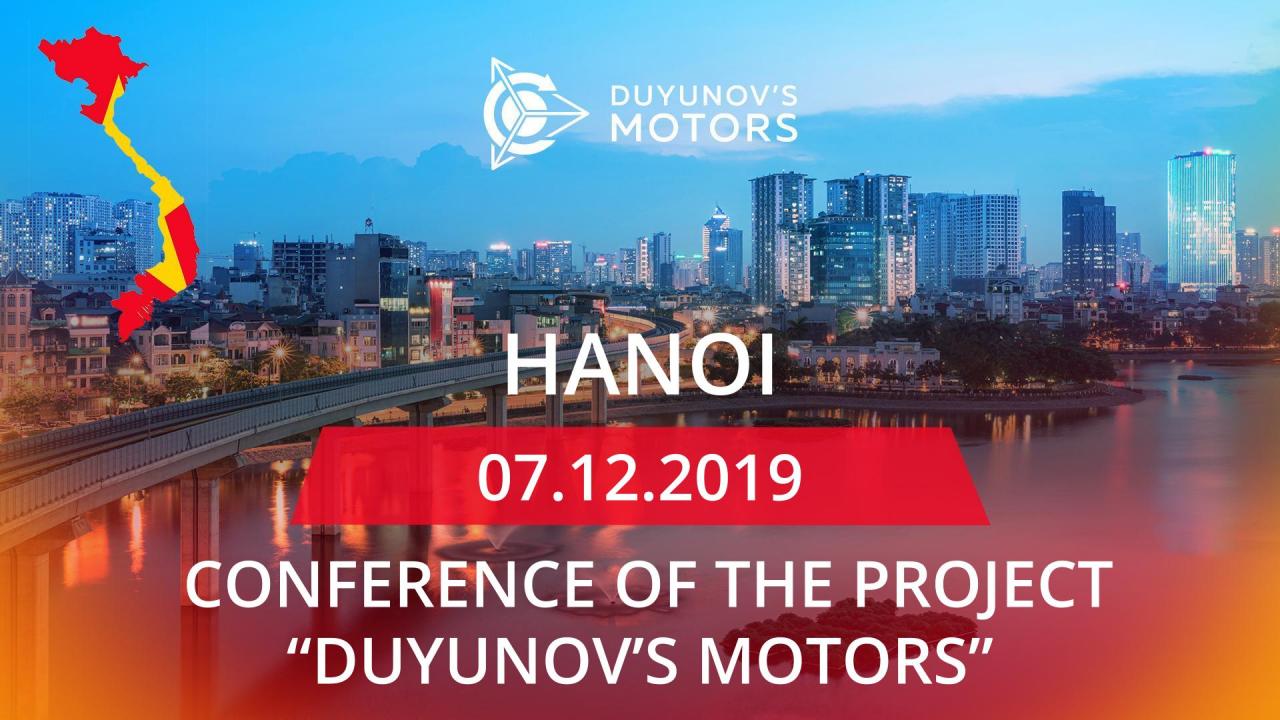 Vietnam is opening the national representative office of the project "Duyunov's motors"