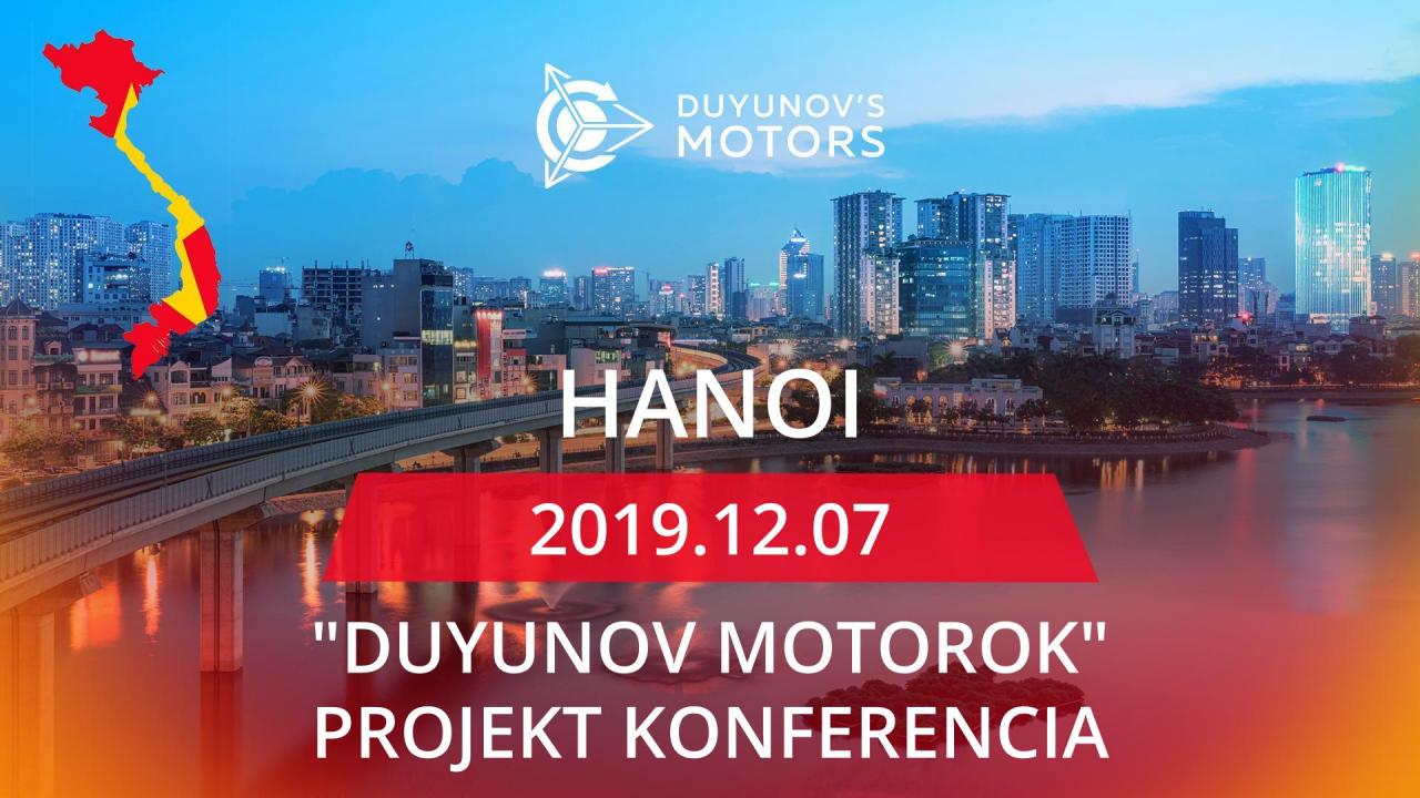 Vietnam megnyitja a "Duyunov Motorok" projekt nemzeti képviseletét