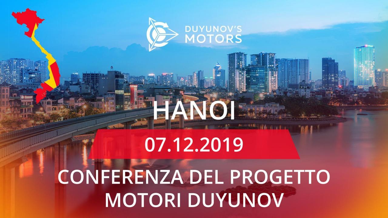 Il Vietnam apre il proprio ufficio di rappresentanza nazionale del progetto Motori Duyunov