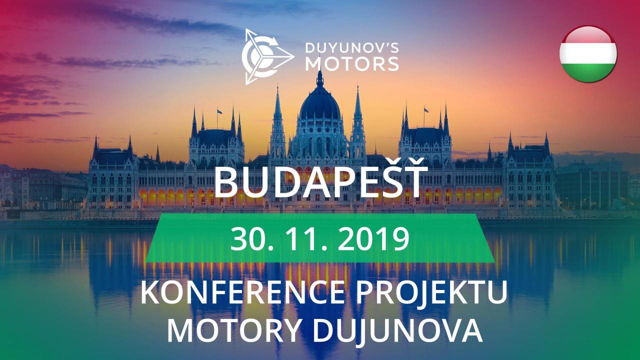 Maďarsko se oficiálně připojilo k projektu Motory Dujunova