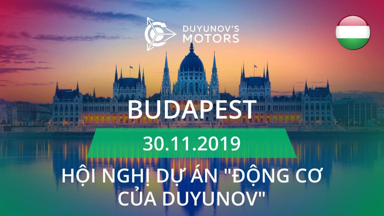 Hungary sẽ chính thức tham gia dự án "Động cơ của Duyunov"