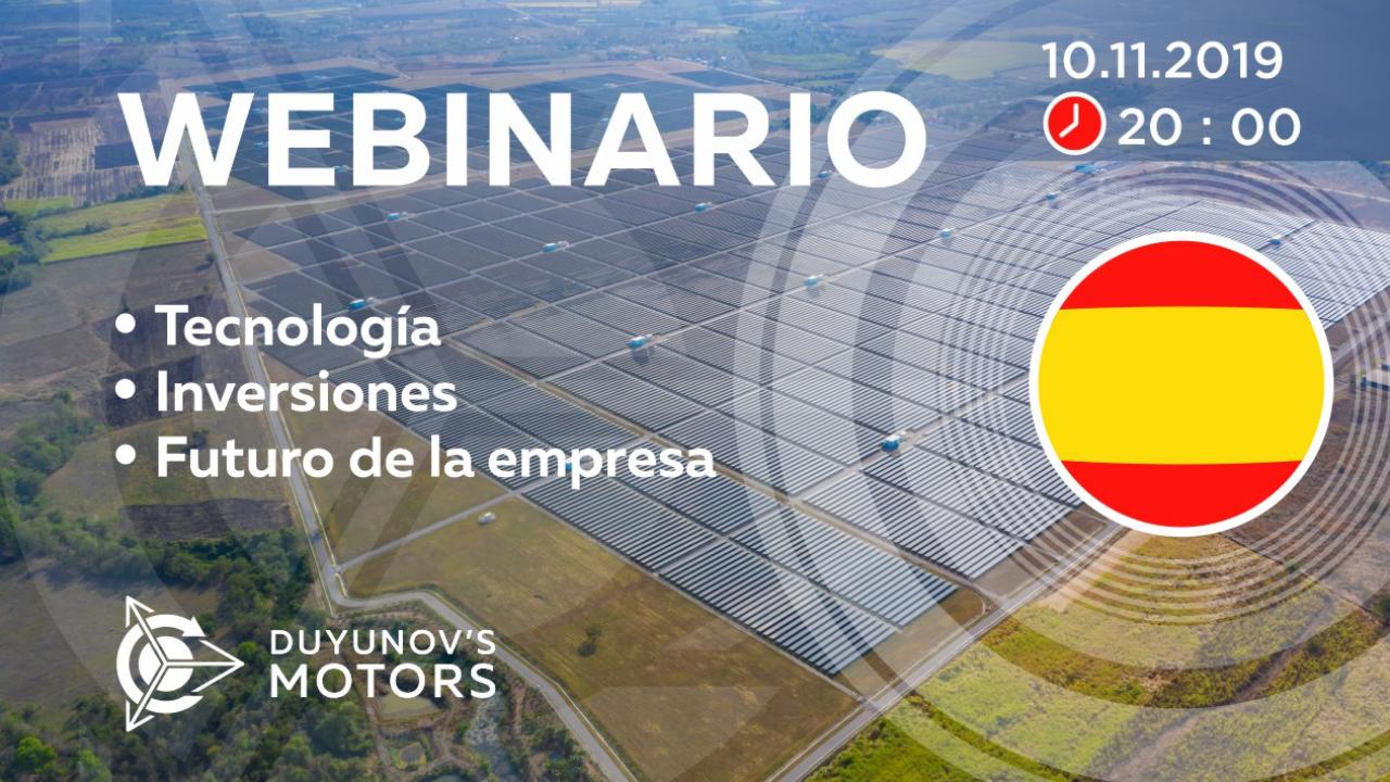 Presentación del proyecto de Duyunov: sobre tecnología, inversiones y el futuro de la empresa