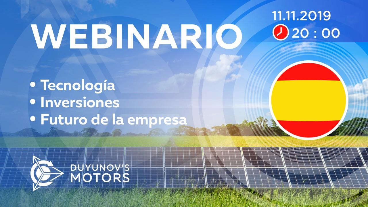 Presentación del proyecto de Duyunov: sobre tecnología, inversiones y el futuro de la empresa