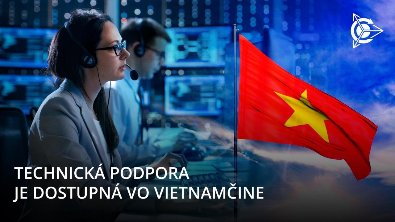 Technická podpora vo vietnamčine