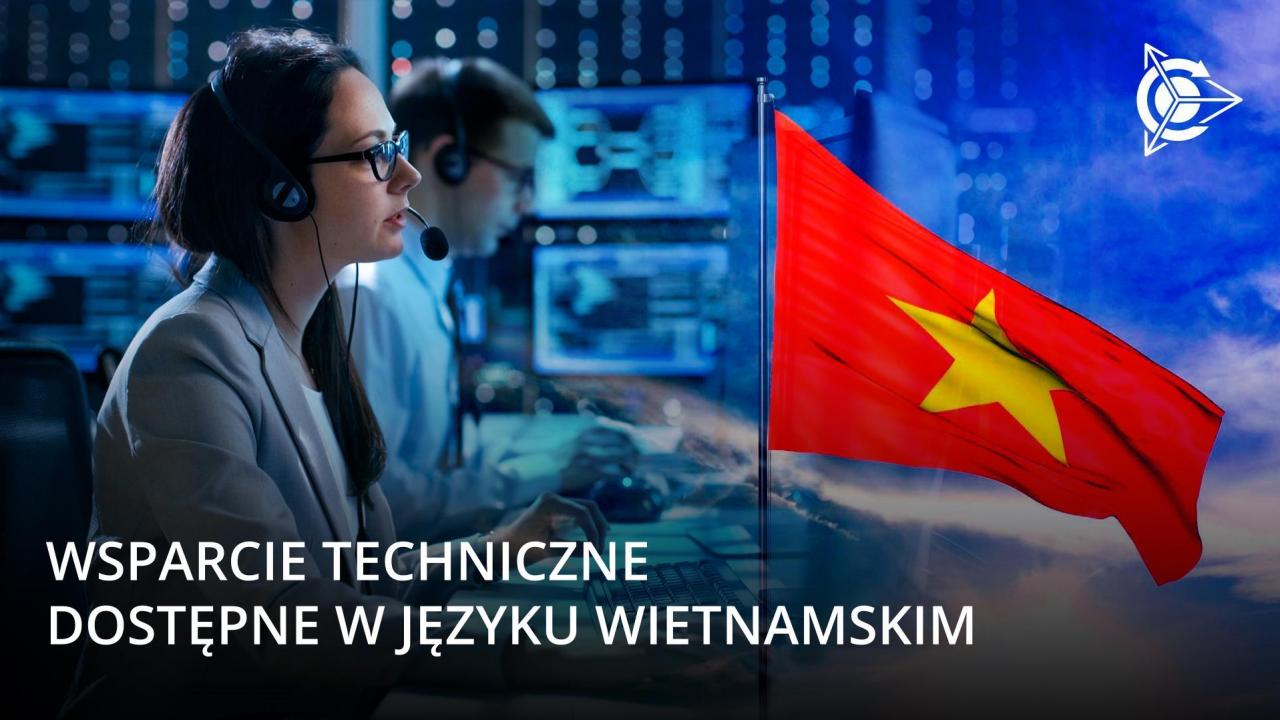 Wsparcie techniczne w języku wietnamskim