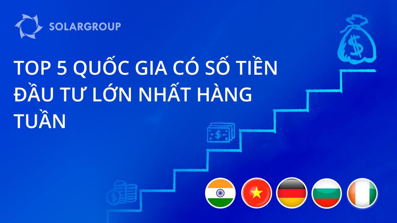 Những kết quả đầu tiên của cuộc cạnh tranh giữa các quốc gia có số tiền đầu tư lớn nhất vào dự án