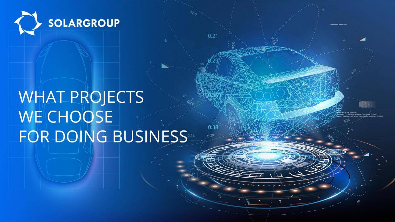 SOLARGROUP // What projects we choose for doing business