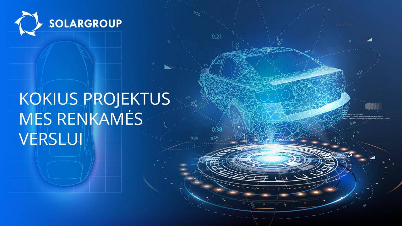 „SOLARGROUP“ // Kokius projektus mes renkamės verslui