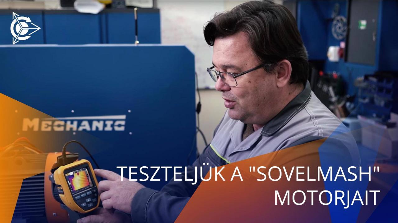 Teszteljük a "SovElMash" motorjait