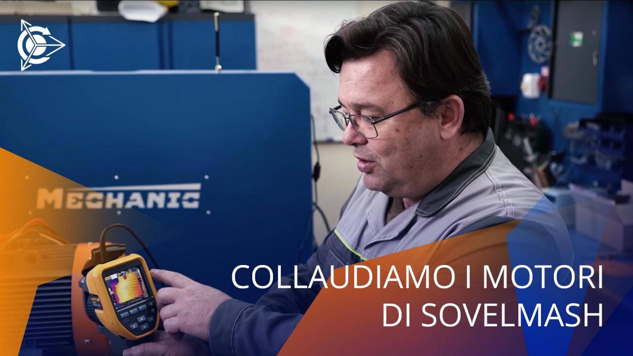 Collaudo dei motori di SovElMash