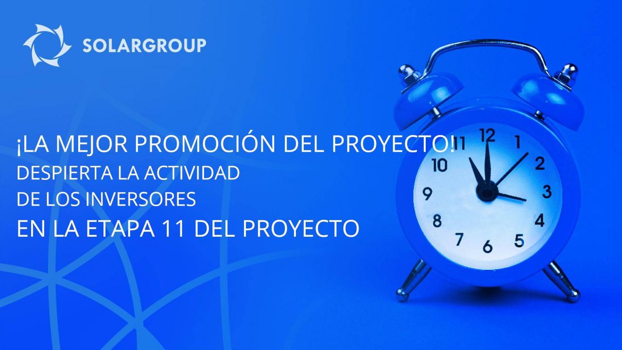 Despierta la actividad de los inversores gracias a la mejor promoción del proyecto