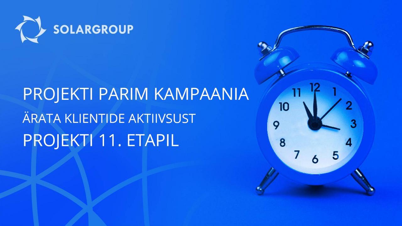 Ärata investorites aktiivsust projekti parima kampaaniaga