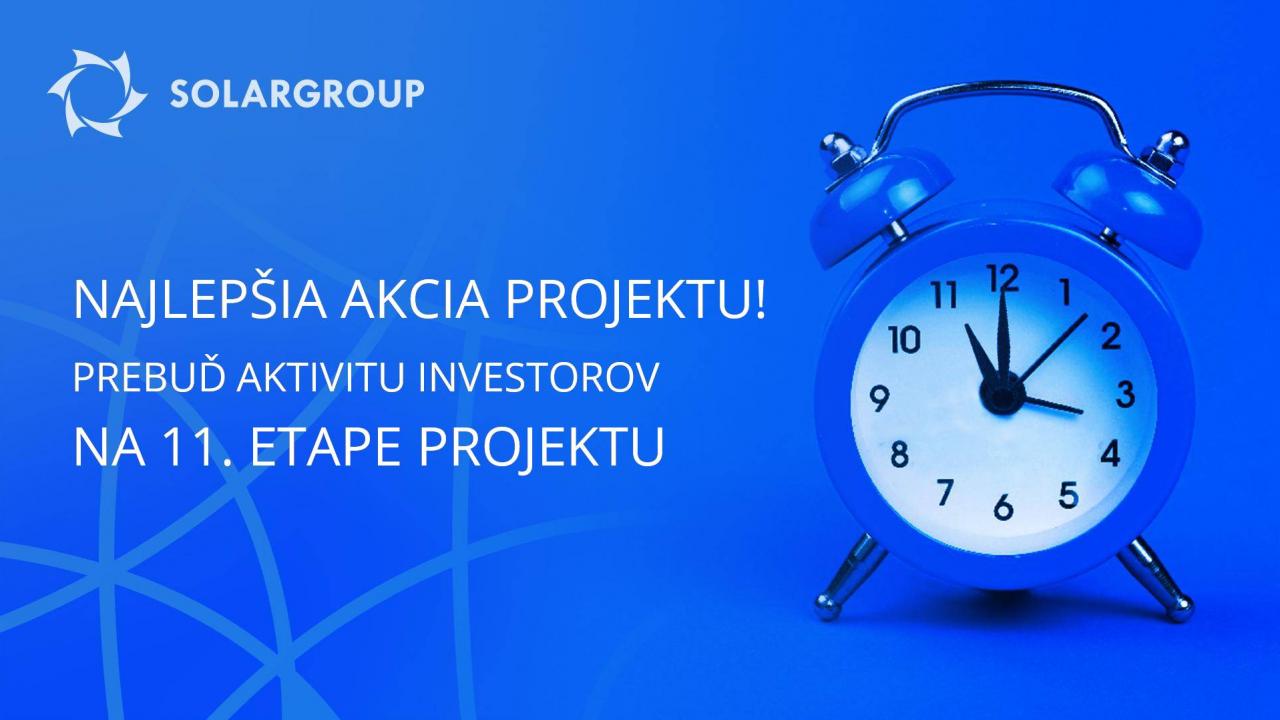 Prebuď aktivitu investorov vďaka najlepšej akcii projektu