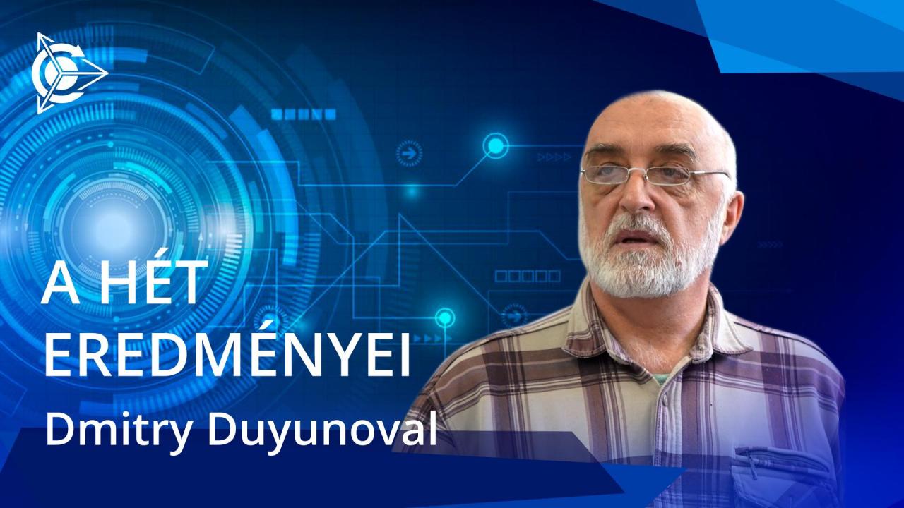 A hét eredményei a "Duyunov Motorok" projektben