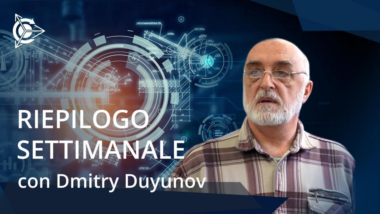 Riepilogo settimanale del progetto Motori Duyunov