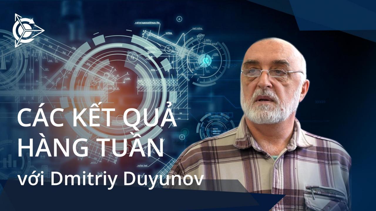 Kết quả trong tuần cho dự án "Động cơ của Duyunov"