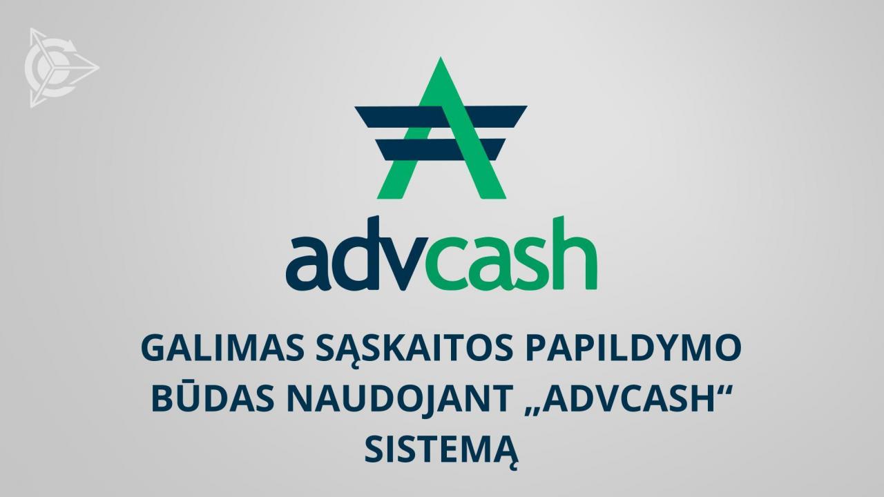 Projekto „Duyunovo varikliai“ investuotojai ir partneriai vėl gali naudotis „ADVcash“ mokėjimo sistema