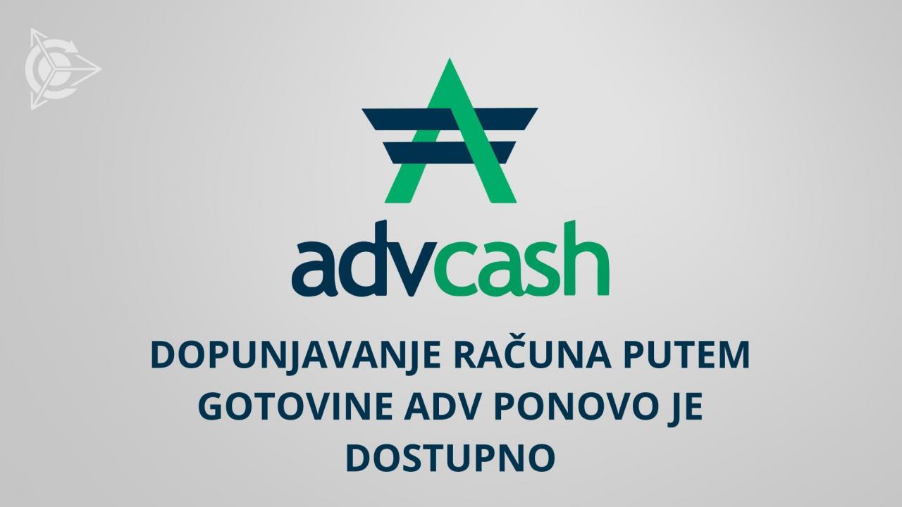 Sustav plaćanja ADVcash ponovo je dostupan ulagačima i partnerima projekta "Duyunov motori"