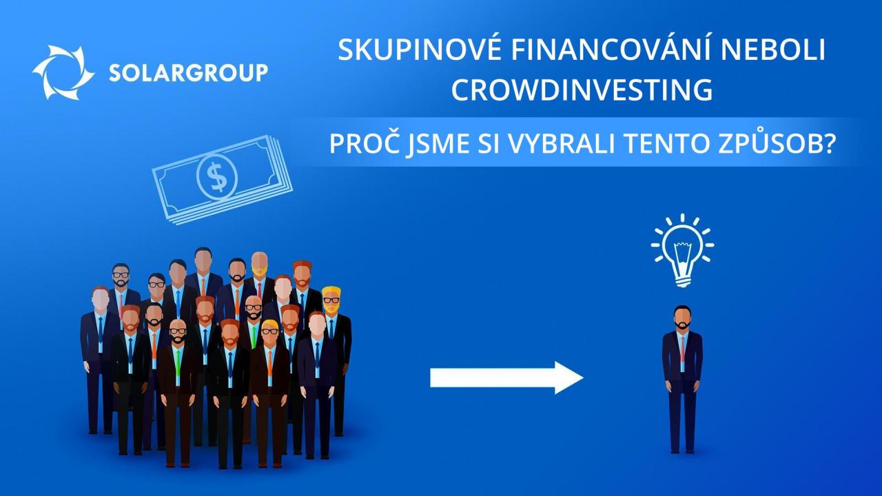 Co je to crowdinvesting a proč je projekt Motory Dujunova financován tímto způsobem?