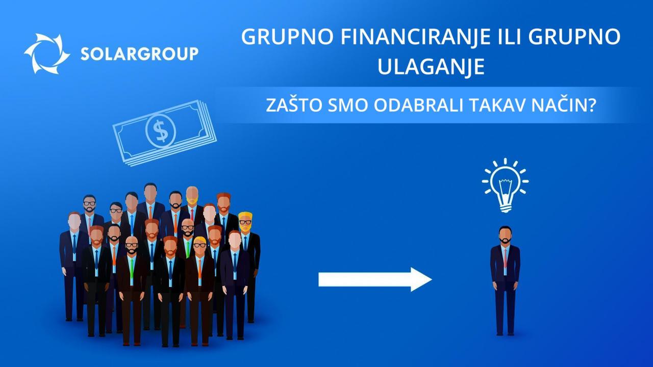 Što je grupno ulaganje i zašto se projekt "Duyunov motori" financira ovom metodom?