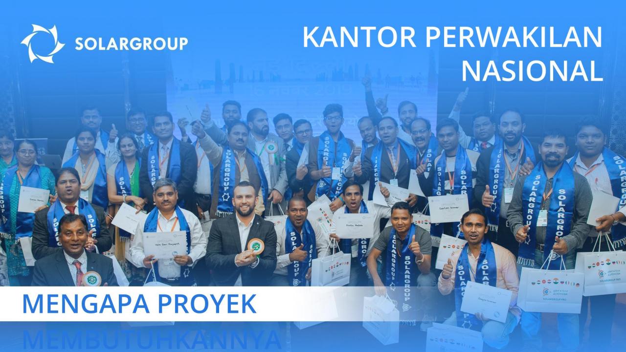 Kantor perwakilan nasional: mengapa proyek "motor Duyunov" dan perusahaan SOLARGROUP membutuhkannya