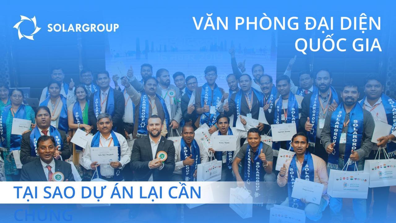 Các văn phòng đại diện quốc gia: tại sao dự án "Động cơ của Duyunov" và công ty SOLARGROUP cần chúng