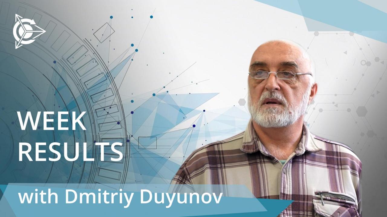 Week results in the project "Duyunov's motors"