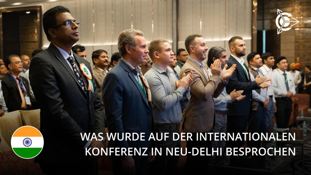 Was wurde auf der internationalen Konferenz in Neu-Delhi besprochen