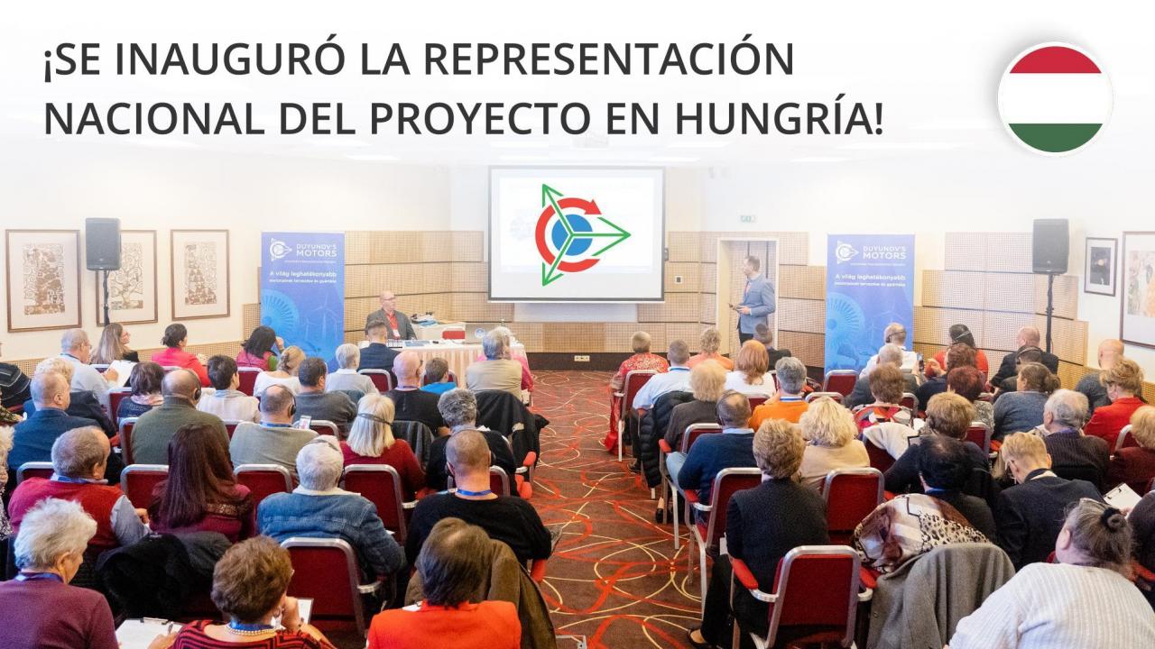 ¡Se inauguró la representación nacional del proyecto "Motores de Duyunov" en Hungría!