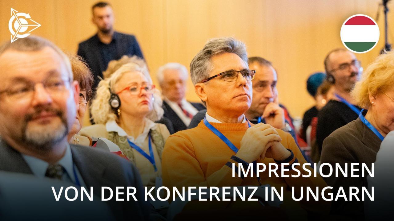 Impressionen von der Konferenz in Ungarn