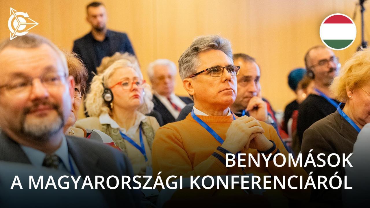 Benyomások a Magyarországi konferenciáról