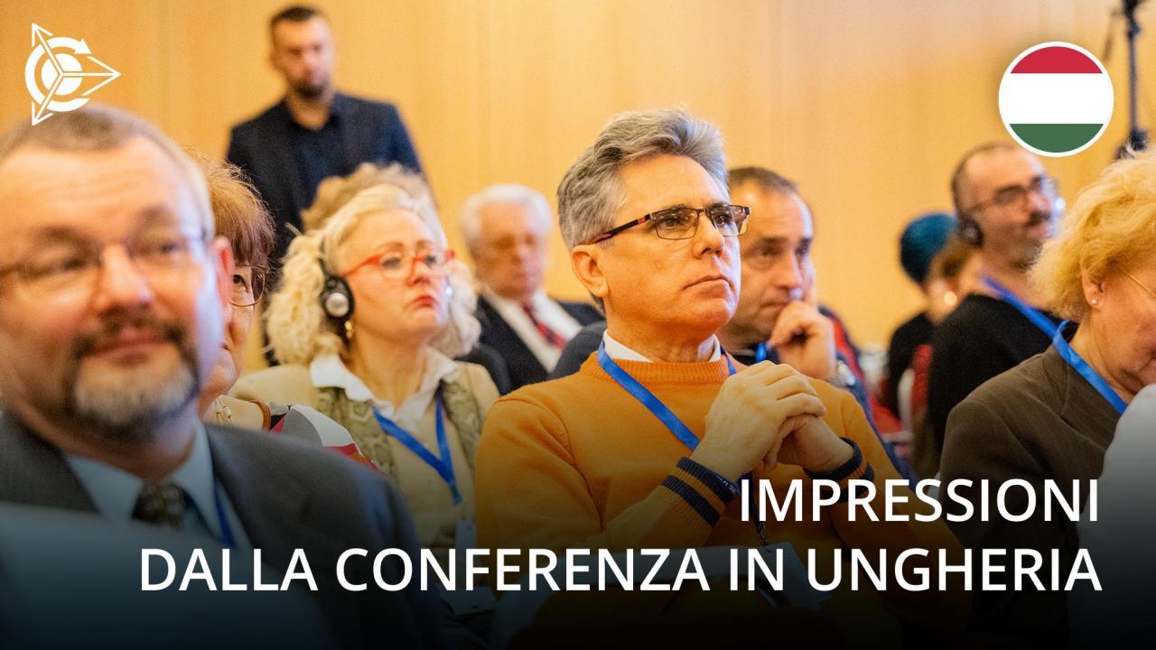 Impressioni dalla conferenza in Ungheria