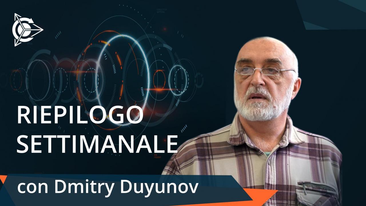 Riepilogo setitmanale del progetto Motori Duyunov