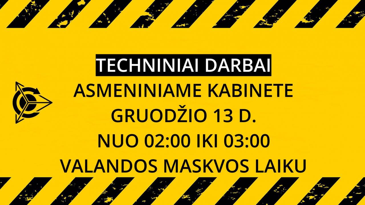 Techniniai darbai