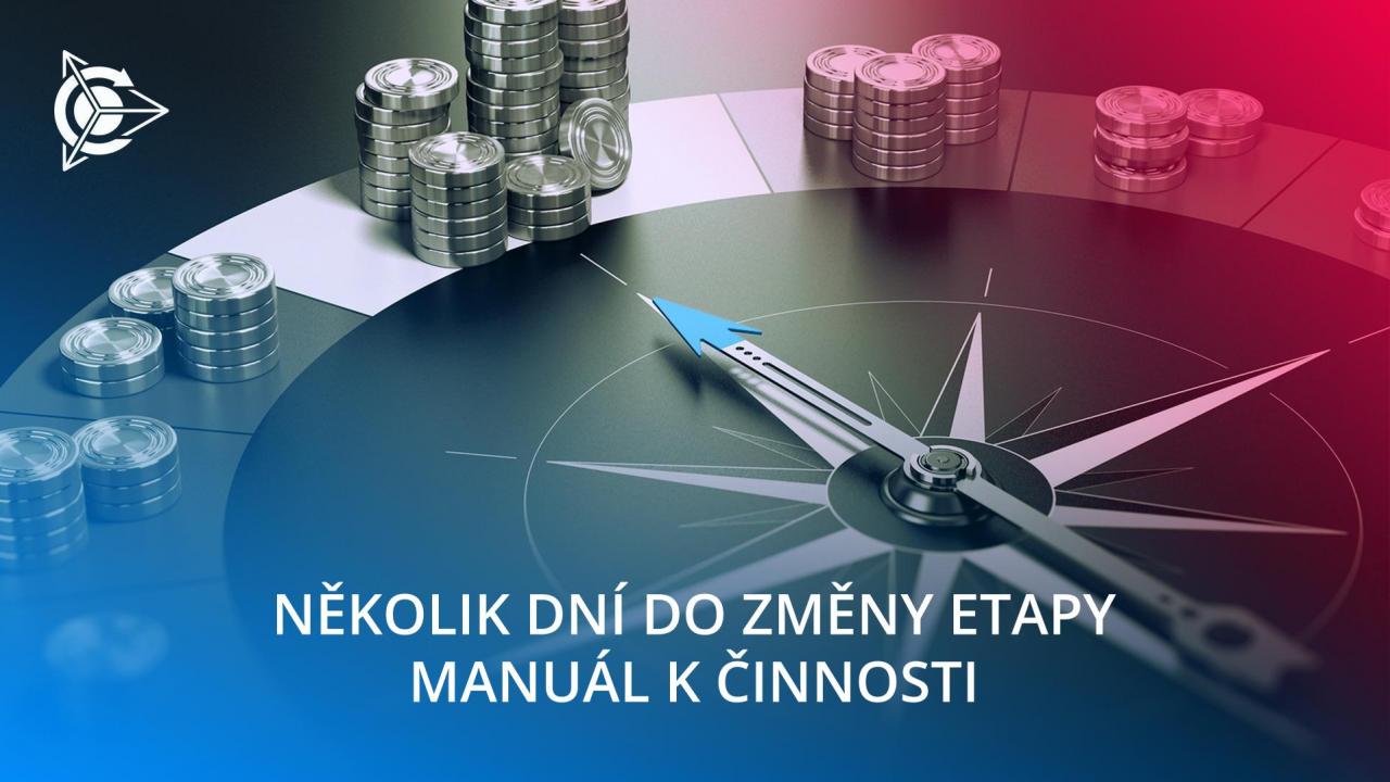 Několik dní do změny etapy: manuál k činnosti pro investory projektu