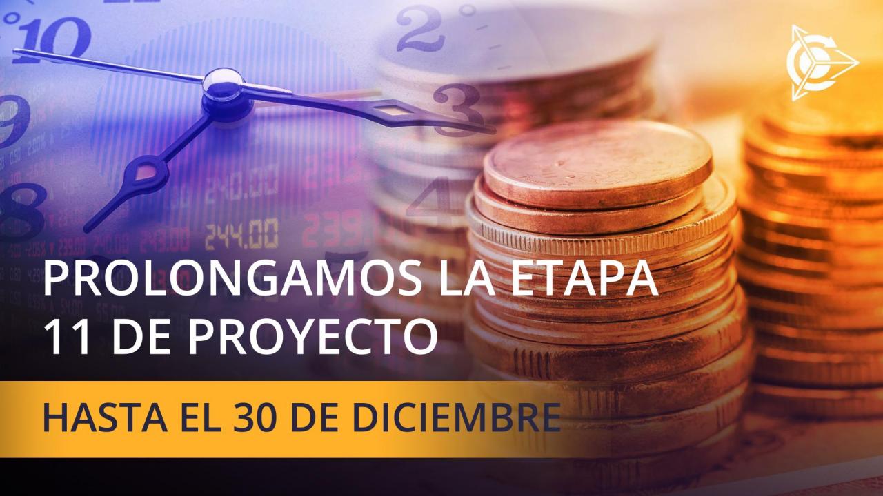 ¡Prolongamos la etapa 11 del proyecto!