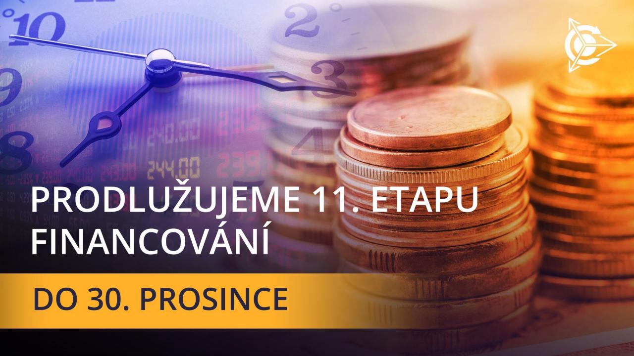 Prodlužujeme 11. etapu projektu!