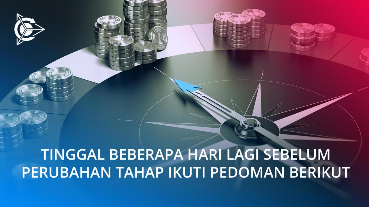 Tinggal beberapa hari sebelum perubahan tahap: para investor proyek silakan ikuti pedoman berikut