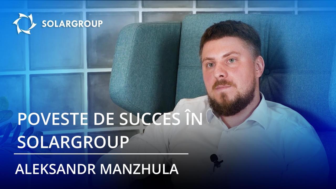 Povestea de succes a partenerului SOLARGROUP Aleksandr Manzhula