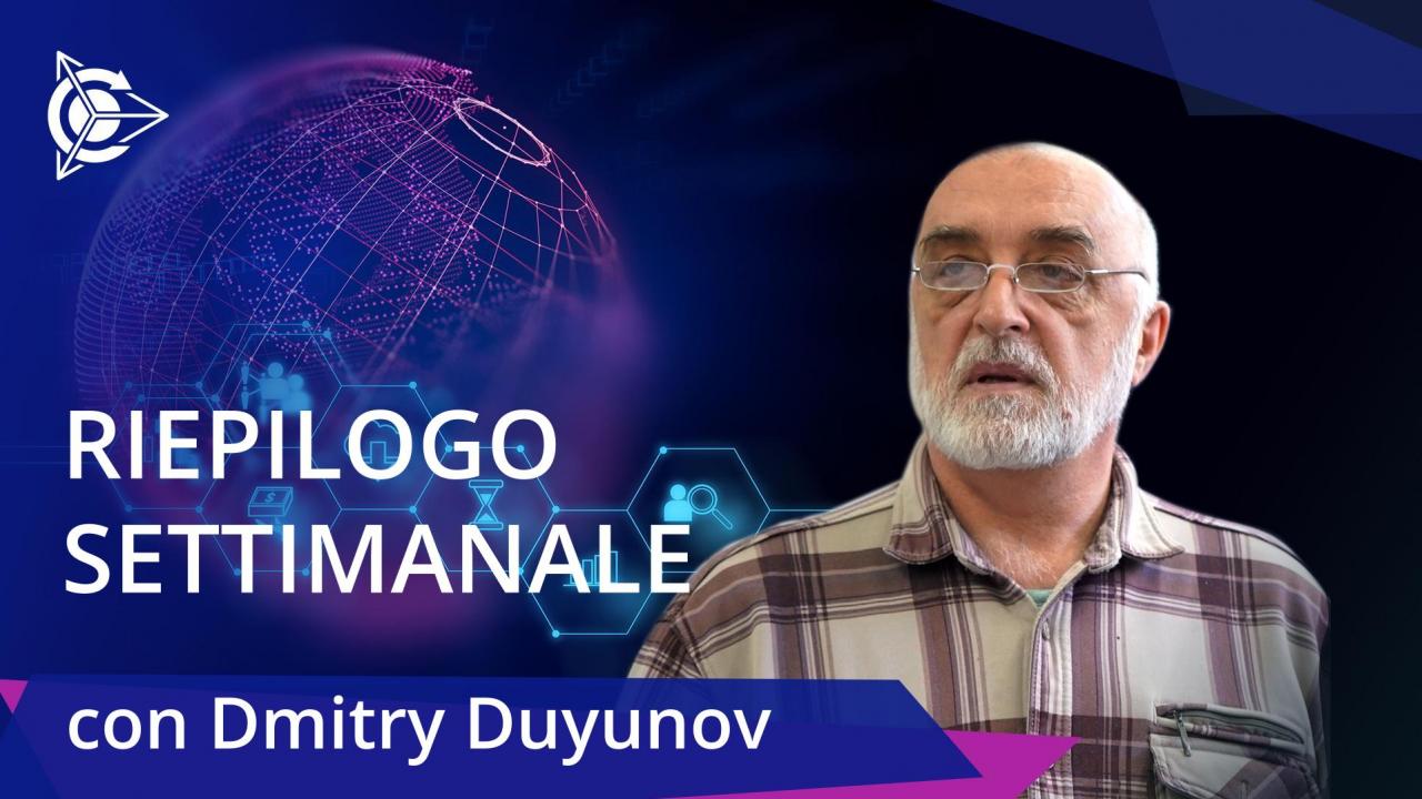 Riepilogo settimanale del progetto Motori Duyunov