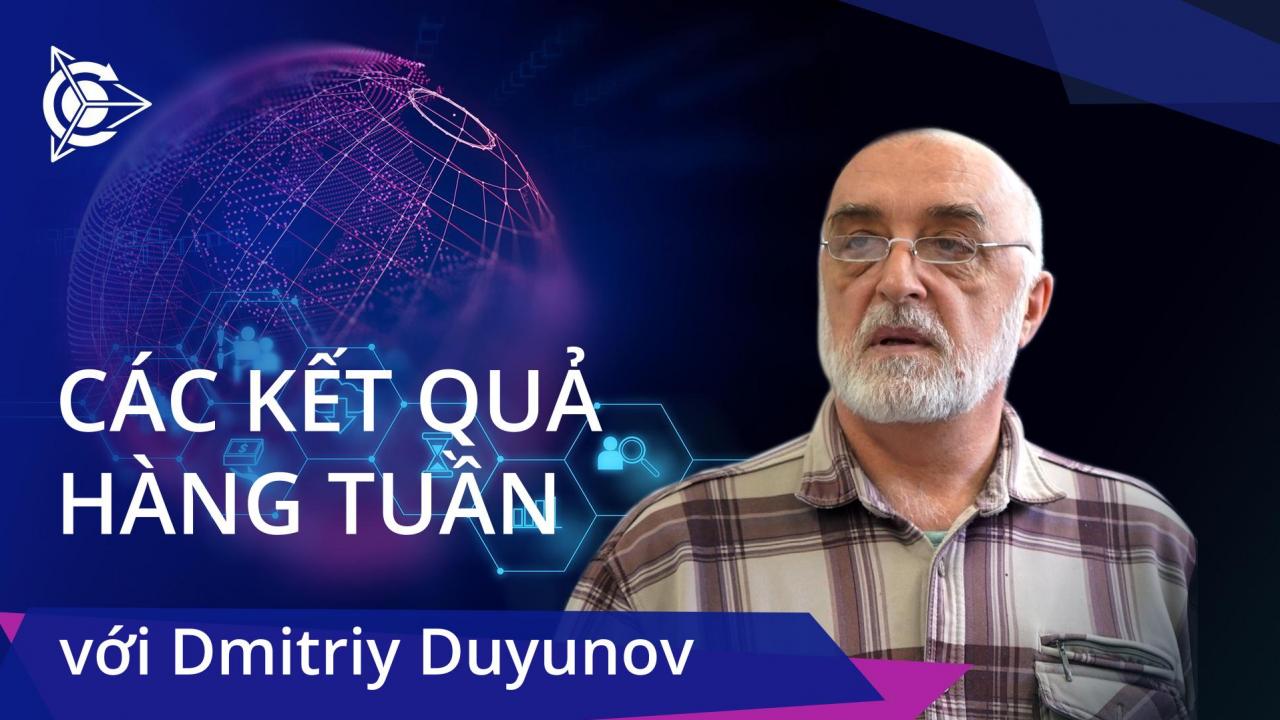 Các kết quả trong tuần cho dự án "Động cơ của Duyunov"