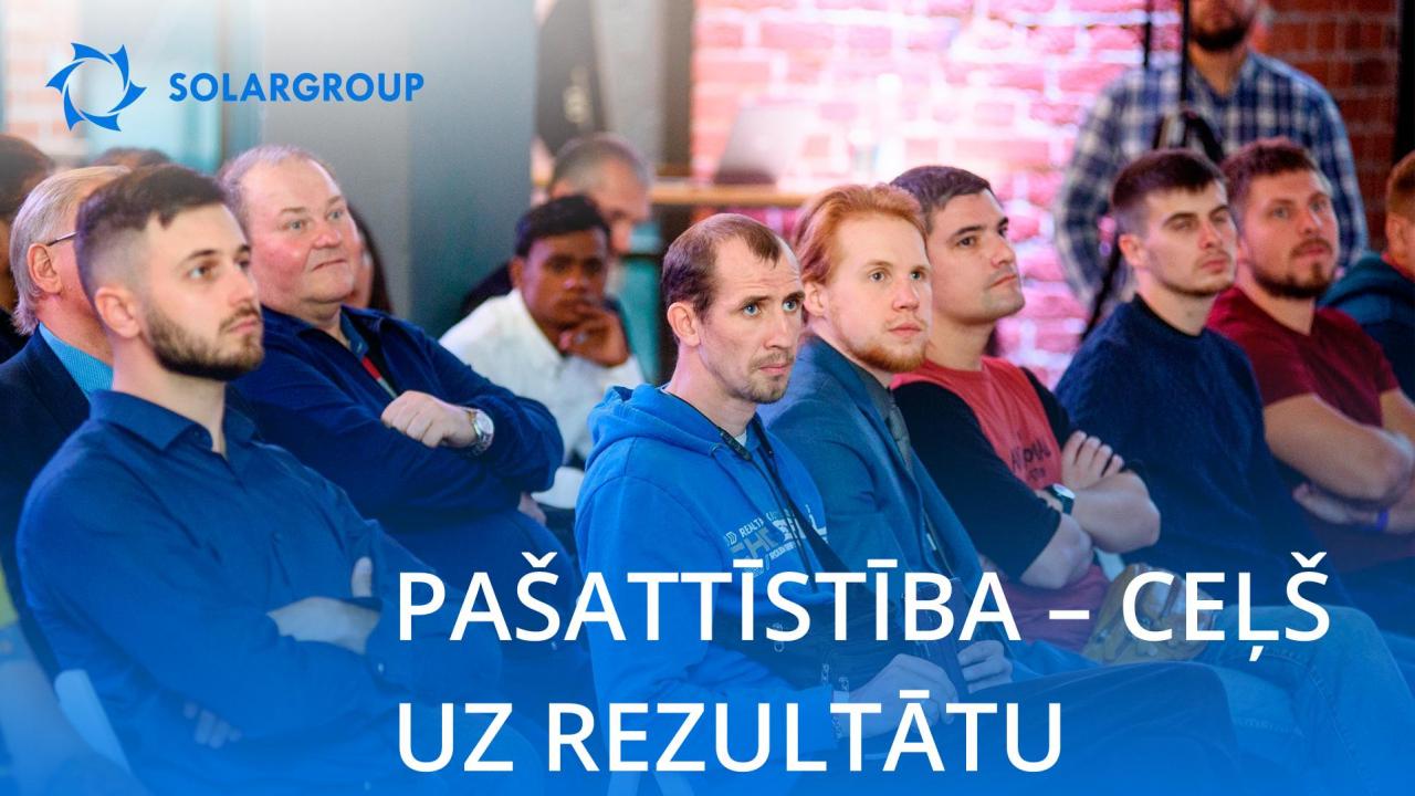 Pašattīstība – mūsu ceļš uz rezultātu!