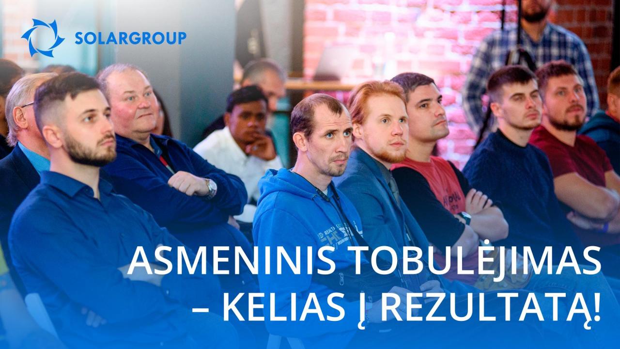 Asmeninis tobulėjimas – mūsų kelias į rezultatą!