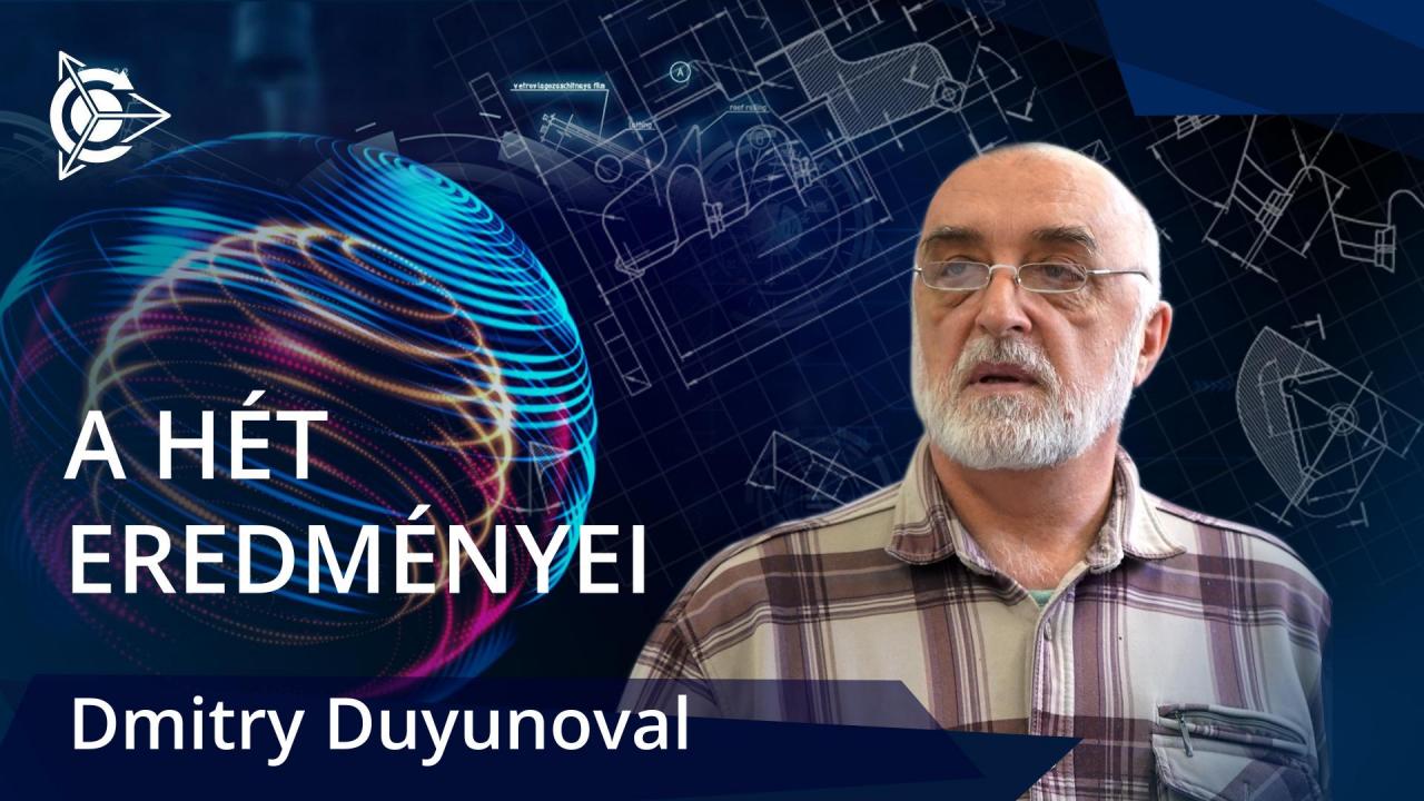 A hét eredményei a "Duyunov Motorok" projektben