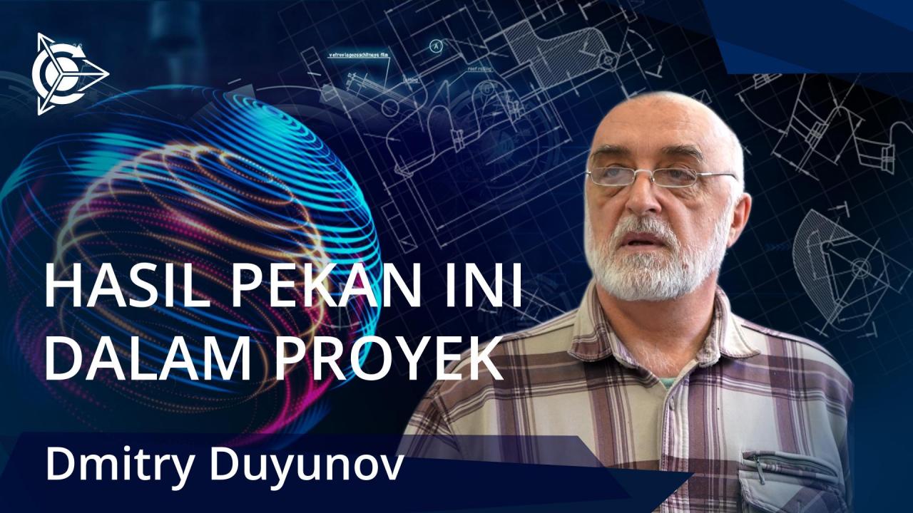 Perkembangan minggu ini dalam proyek "motor Duyunov"